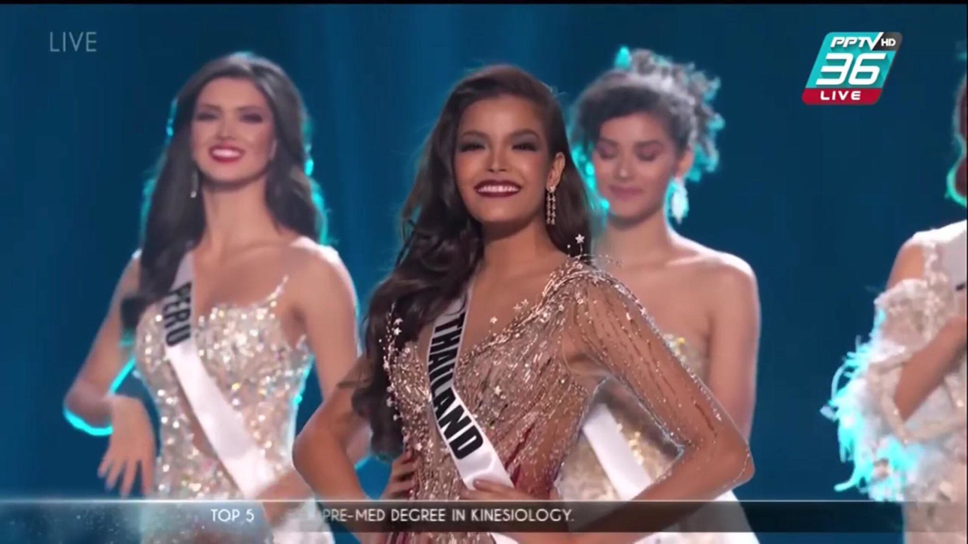 ฟ้าใส ผ่านเข้ารอบ 5 คนสุดท้าย Miss Universe 2019 -ตอบคำถาม ...