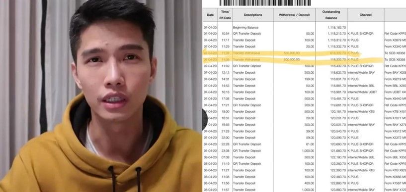 เพจแฉเส้นทางการเงิน ฌอน โอนเข้าบัญชีตัวเอง 1 ล้าน จ่ายบัตรเครดิต 2.6 แสน เอาไปทำอะไร? | Tadoo