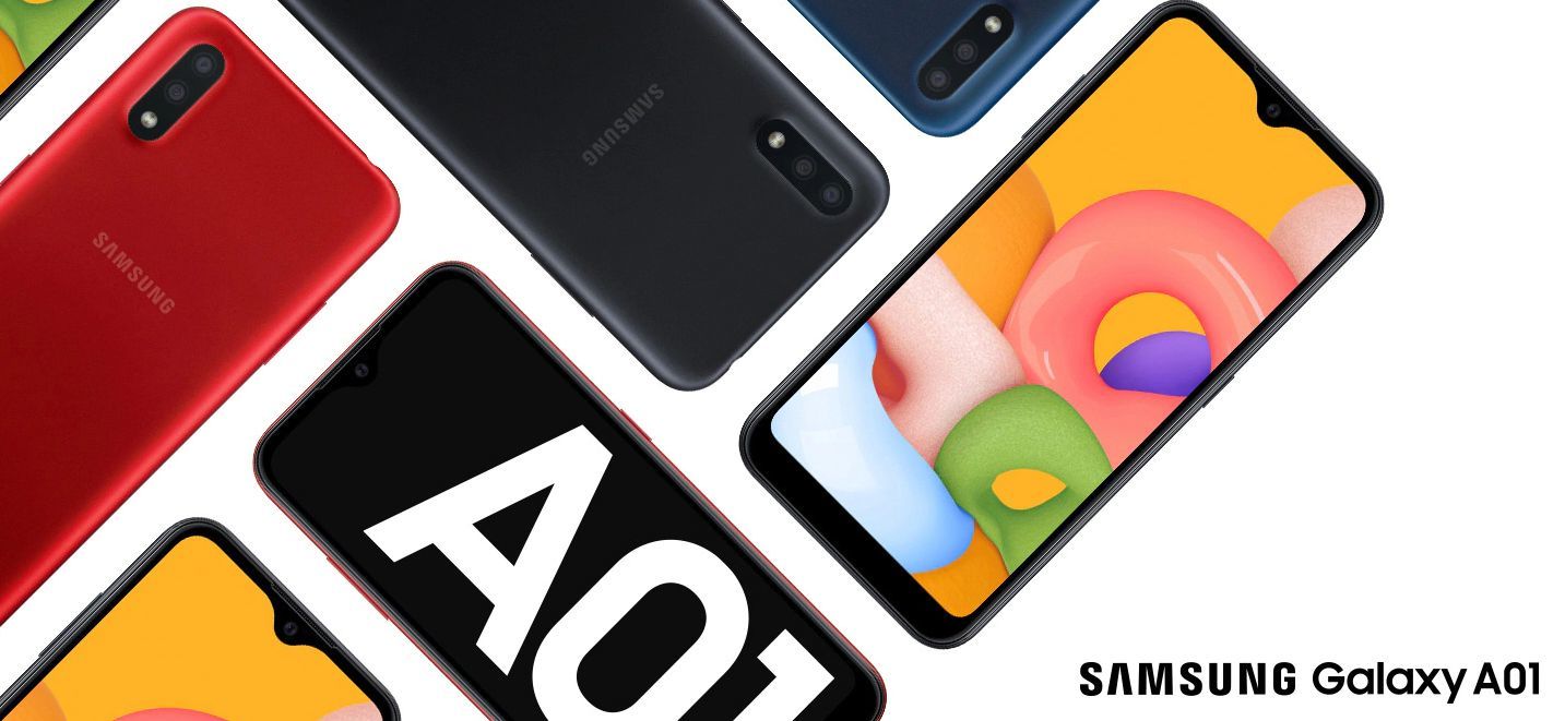 Samsung A01 สมาร์ทโฟนรุ่นประหยัด มีกล้องคู่ ดีไซน์ล้ำยุค | Tadoo