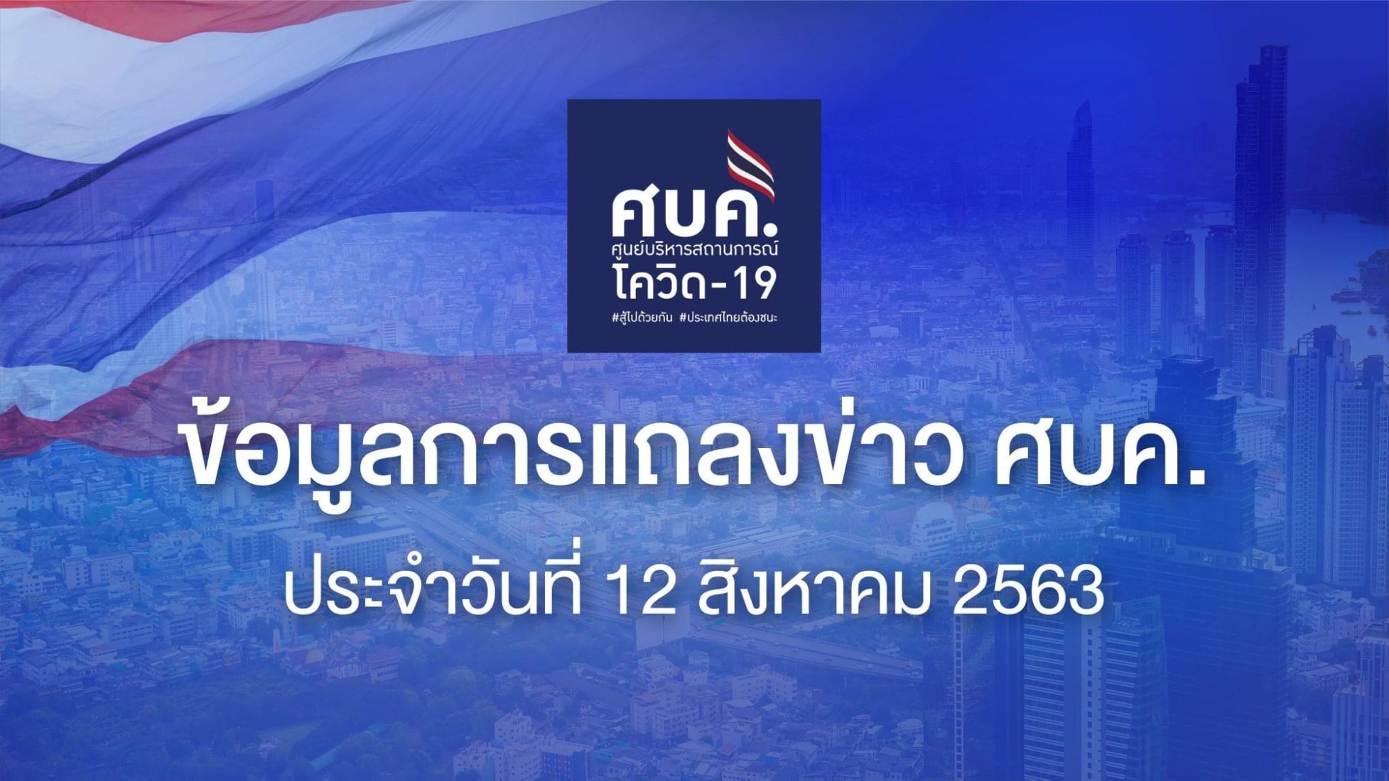 โควิด-19 12 ส.ค. ไทยพบผู้ติดเชื้อ 5 คน | Tadoo