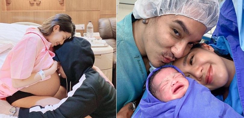คลอดแล้ว! น้องเวทมนต์ ลูกสาวใบเตย-ดีเจแมน | Tadoo